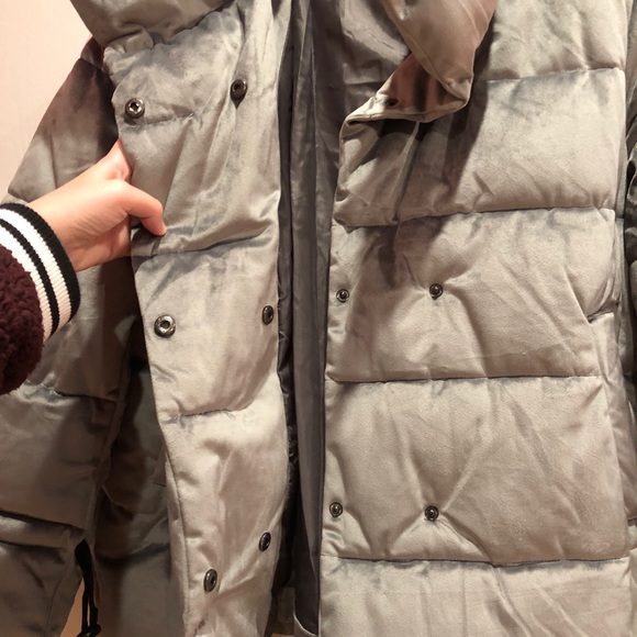 Blue puffer jacket - Picture 4 of 6